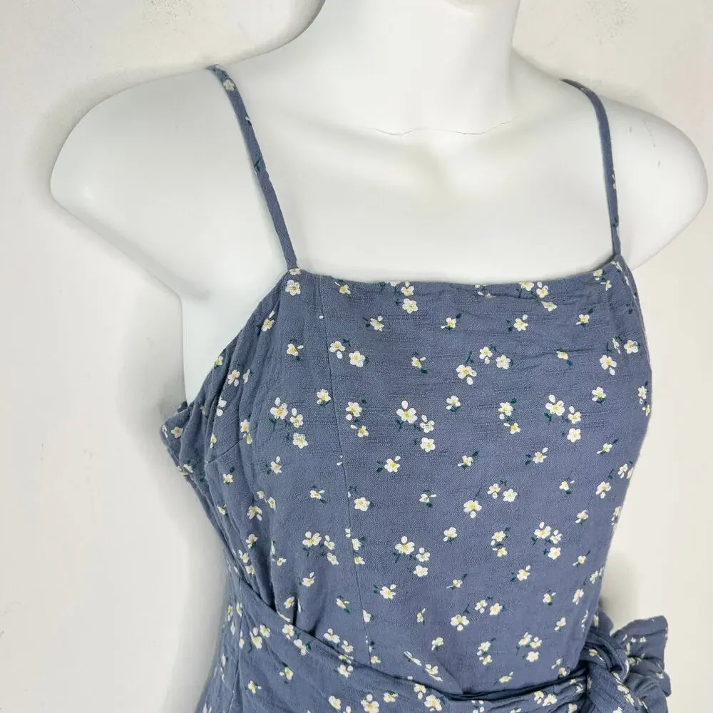 MAJORELLE Dress Womens Size Medium Floral Linen Summer Feminine Soft Girl Date - Picture 4 of 10